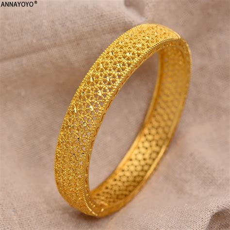 The brother-sister. . 24k gold bangles